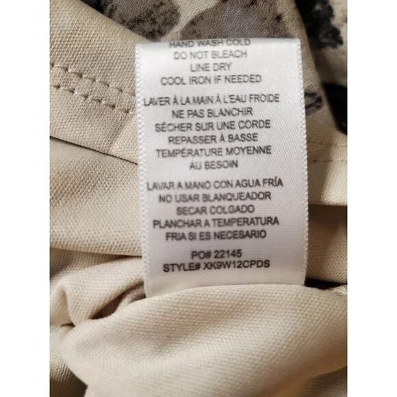 NWT East Adeline Wrap Skirt Animal Print Size 3XL MSRP $59 Boho Beach High Low - Picture 13 of 14